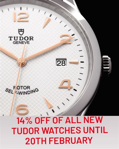 tudor ad discount|tudor watch discounts.